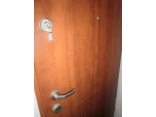 Drzwi stalowe STALPRODUKT 90P calvados  HETMAN T 02 pełne nr 258/c