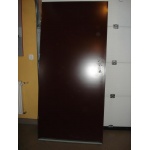 Drzwi uniwersalne URAN 90L 90 P brąz  pełne